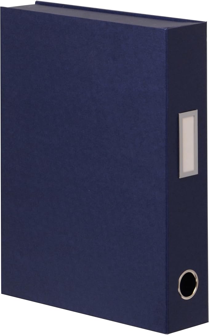 Nakabayashi LST-FA4NV Lifestyle Tool, Small Items, Storage Box, File A4, Navy