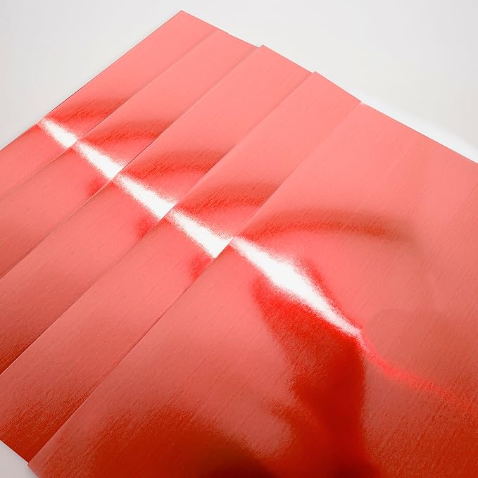 BAZIC Products Poster Board Metallic Red 22" x 28" 25 Sheets