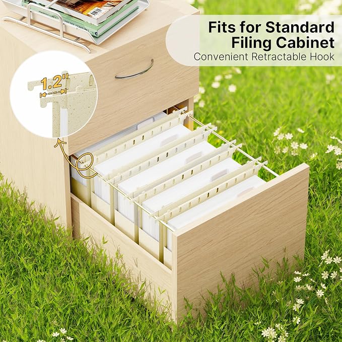XINGIA Plastic Hanging File Folders, Letter Size File Cabinet Folders,Heavy Duty 2 Inch Expansion, Expandable Haning Folders,12 Pack Extra Capacity File Folders Hanging with Tabs for Filling Cabniet