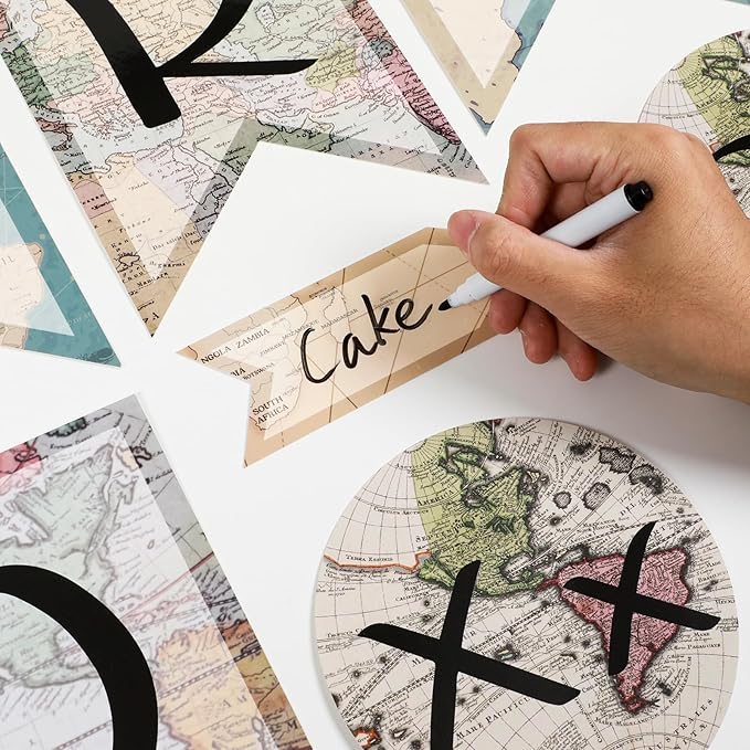 Word Wall Bulletin Board Set Alphabet Letter for Classroom ABC Poster Chart Sight Words Travel the World Map Border for First Grade Pre School Kindergarten Elementary Classroom Wall Decor Supplies