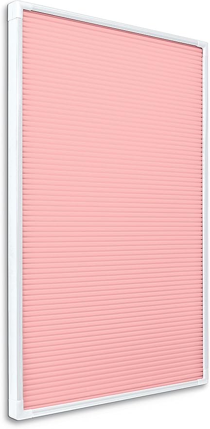 MooreCo Essential Letter Board, White Frame Pink Face, 18" x 12"W (84254)