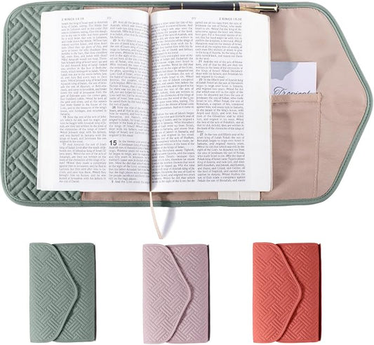 APLUFINE Reusable Book Cover With Magnet Closure - Adjustable Sleeve for Lovers Gift - Protector for Paperback and Hardcover - Pouch and Carrier
