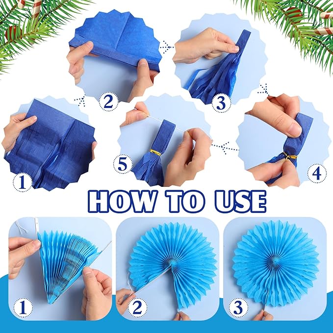 Frienda 99 Pieces 3D Snowflake Bulletin Board Decorations with Paper Fan Tassels Winter Reading is Snow Much Fun Snowflake Cutouts Classroom Decor for Winter Christmas School Party Supplies Home