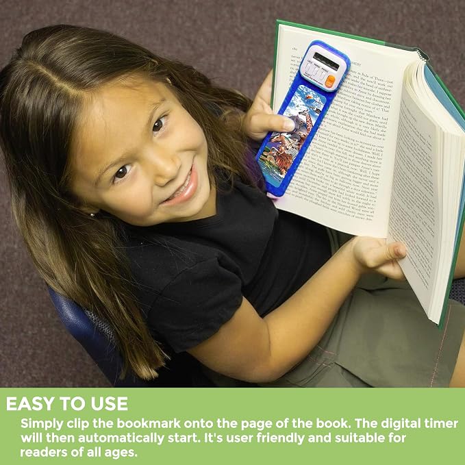 Mark-My-Time - Digital Bookmark - Mark My Time Reading Timer and Bookmark for Kids, Cool Bookmarks and Reading Incentives, Christmas Gift & Stocking Stuffer for Book Lovers - Migration