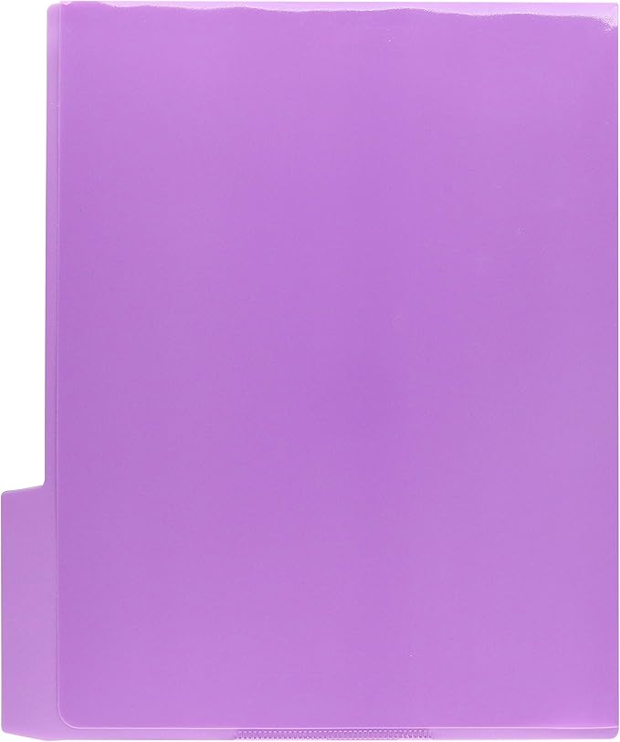 Pendaflex Poly View Folders, Letter, Assorted Colors, 6/PK