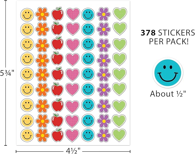 Teacher Created Resources Cool for School Mini Stickers (TCR9325)