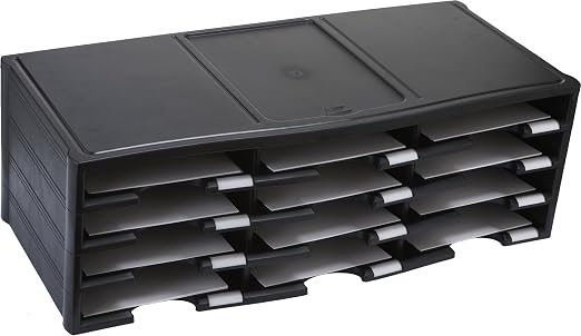 Storex Office Supplies Organizers, Black (STX61432U01C)