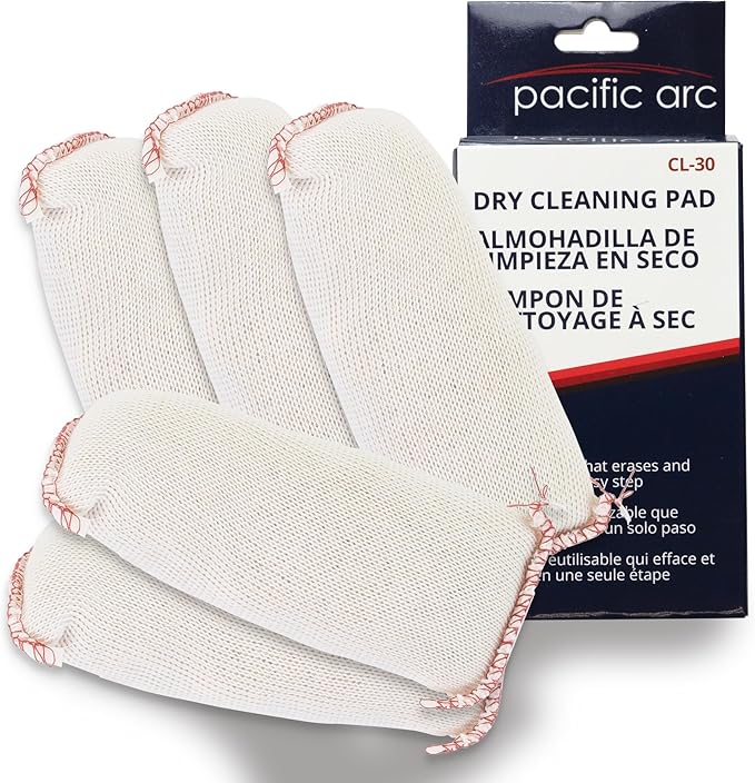 5 Pack | Pack Pacific Arc Dry Cleaning Pads Large for Drafting, Art, Architecture, and Graphite