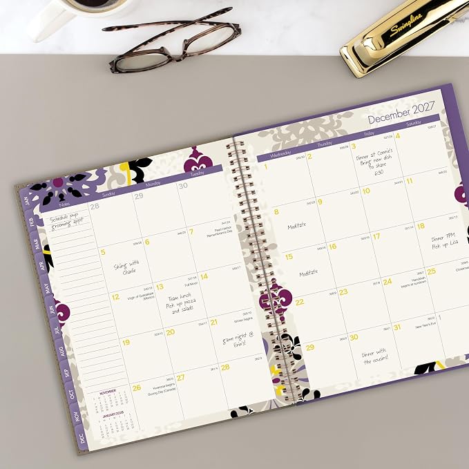 Mead Cambridge 2027 Planner, Weekly & Monthly, 8.5" x 11", Vienna (122-905-27)