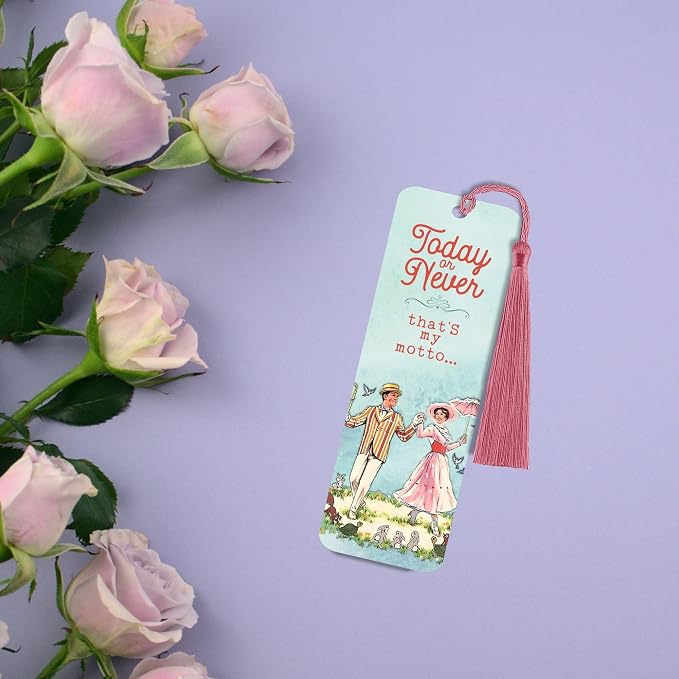 Mary Inspirational Bookmarks, Beloved Musical Book Themed Page Markers with Tassels, Set of 10