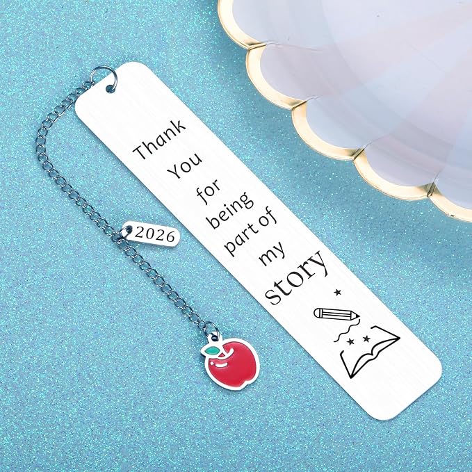 Best Teacher Appreciation Gifts for Women Men Teacher Appreciation Gifts Bulk Teacher Gifts Ideas Thank You Bookmark 2026 Gifts for Teacher Women Men Retirement Graduation Birthday Teachers Day Gifts