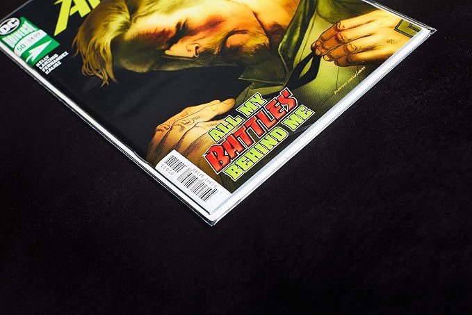 Big Fudge 50 Comic Book Bags and Boards - Protector Sleeves for Comics and Magazines - Archival Protection for 1990s to Current Comic Books - 7.25" x 10.5"