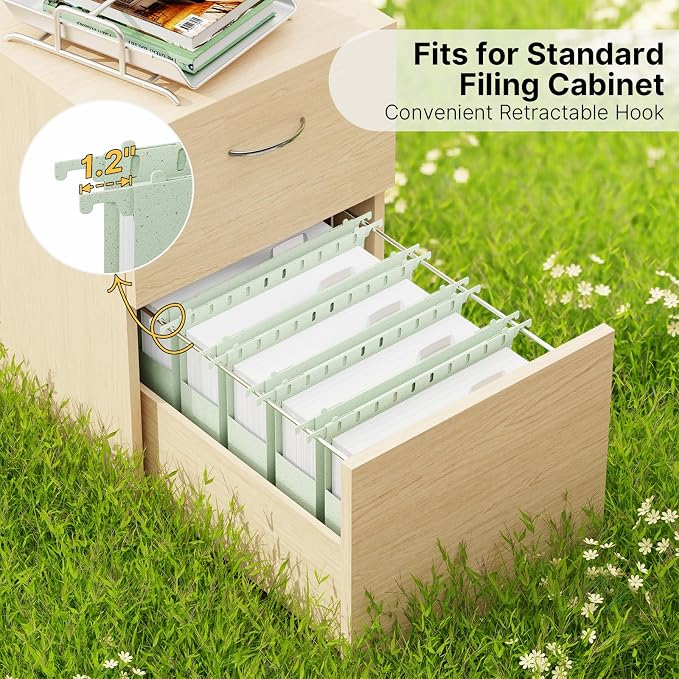 XINGIA Plastic Hanging File Folders Letter Size,12 Pack 2" Expansion Extra Capacity Hanging Folders for Filing Cabinet,Hanging File Organizer with Tabs, Ideal School Classroom, Office Supplies