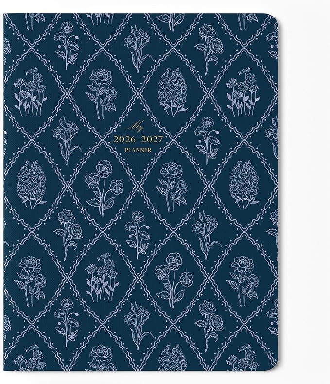Monthly Planner 2026-2027, Jotsome 18 Months Calendar Planner from July 2026 to December 2027, 8.5"x11", Stitched Binding, Soft Cover, Daily Monthly Personal Planner for School Plan, Study and Schedule, Checkered
