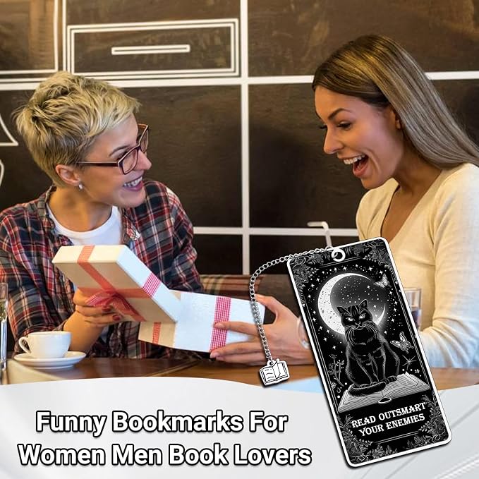 Funny Bookmarks for Women Men - Funny Easter Gifts for Women Men Fun Easter Basket Stuffers for Kids Girls Boys Book Marks for Reading Kids Dark Romance Merch Dark Romance Bookmarks for Book Lovers
