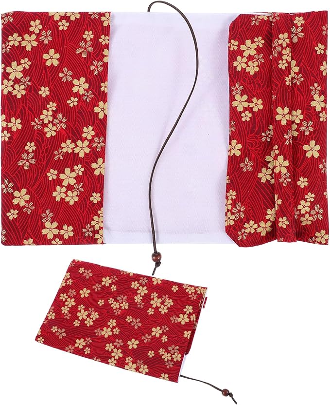 Book Covers for Paperbacks,Book Cover Protector Adjustable Fabric Fit A5 Size 5.5x8.2 Inch Paperbacks for Hardcover Softcover Novels Protection