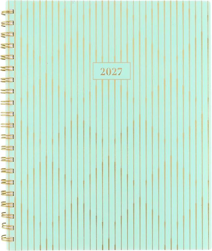 Mead Cambridge 2027 Planner, Weekly & Monthly, 8.5" x 11", Glimmer (1843-905-27)