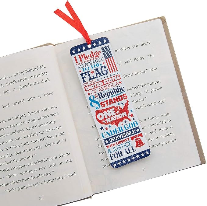 Patriotic Bookmarks - Stationery - 24 Pieces