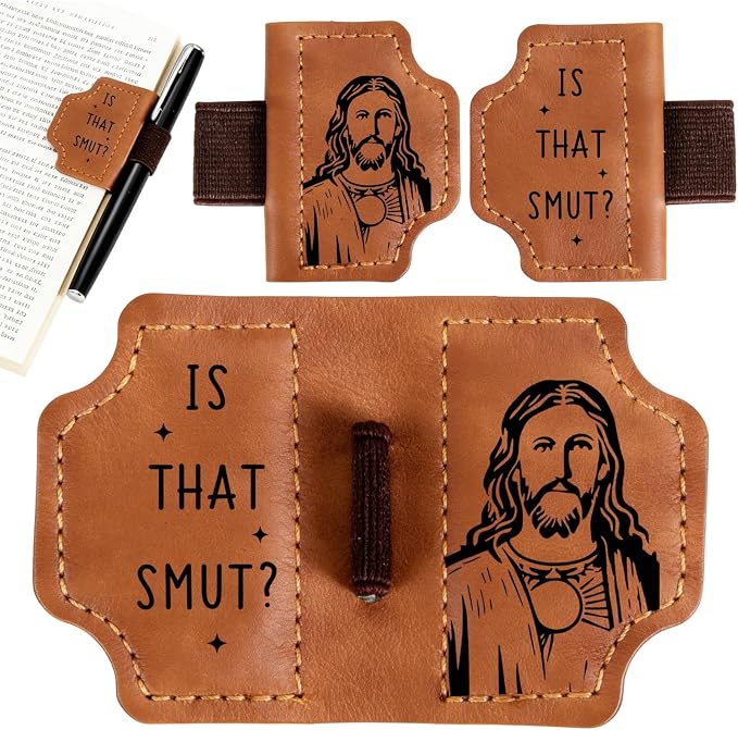 Jesus Easter Basket Stuffers - Confirmation Gifts for Teen Girls Boys Jesus Leather Bookmark Gifts for Women Funny Book Lover Gifts for Friends Easter Gifts for Women Religious Easter Basket Stuffers