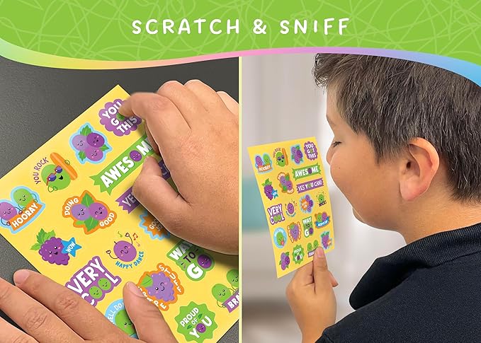 Teacher Created Resources Grape Smelly Stickers (TCR9448)