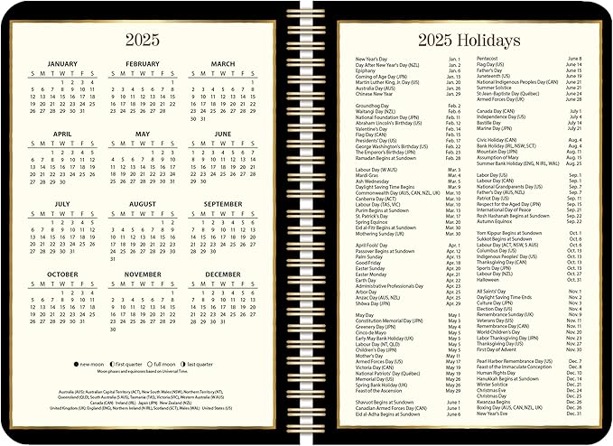 LANG Terry Redlin 2025 Spiral Engagement Planner (25991011107)