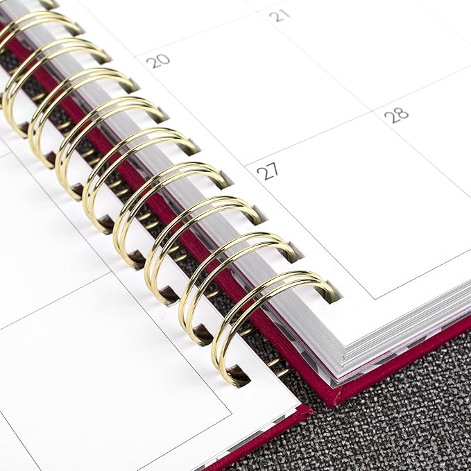 AT-A-GLANCE 2027 Planner, Daily & Monthly, 7" x 8.75", Hardcover, Harmony, Berry (6099-806-59-27)