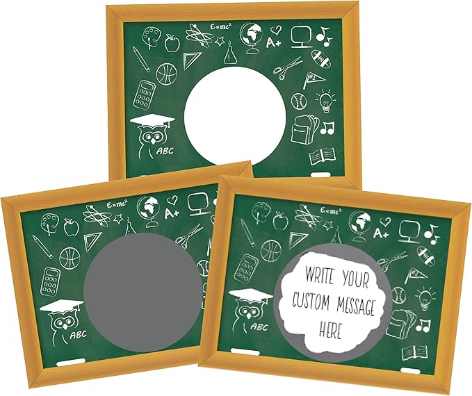 My Scratch Offs - 50 Pack Scratch Off Card Vintage Chalkboard DIY Make Your Own for Teacher Rewards, Classroom Supplies, Prizes and Games for Student