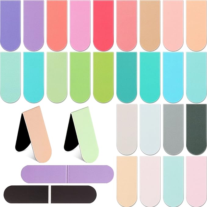 Yeaqee 260 Pcs 130 Pcs Magnetic Bookmarks Bulk Cute Book Marker Clip Planner Bookmark Clip Magnetic Page Markers Reading Accessories for Lovers Women Men Teachers Students