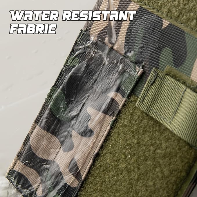 KOSIBATE OCP Military Log Book Cover, 5.5”X 8” Army Tactical Notebook,OCP Green Book Protective Holder(Camogreen,Only Cover)