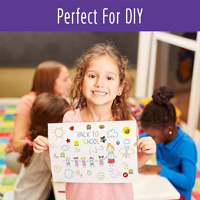 Suuuper 3750+ PCS Encouragement Stickers, 1200+ Cute Designs Fun Craft Stickers Laptop Scrapbooks Planner DIY Diary Decoration -Motivational Incentive for Kid Parent Teacher Kindergarten (50 Sheets)