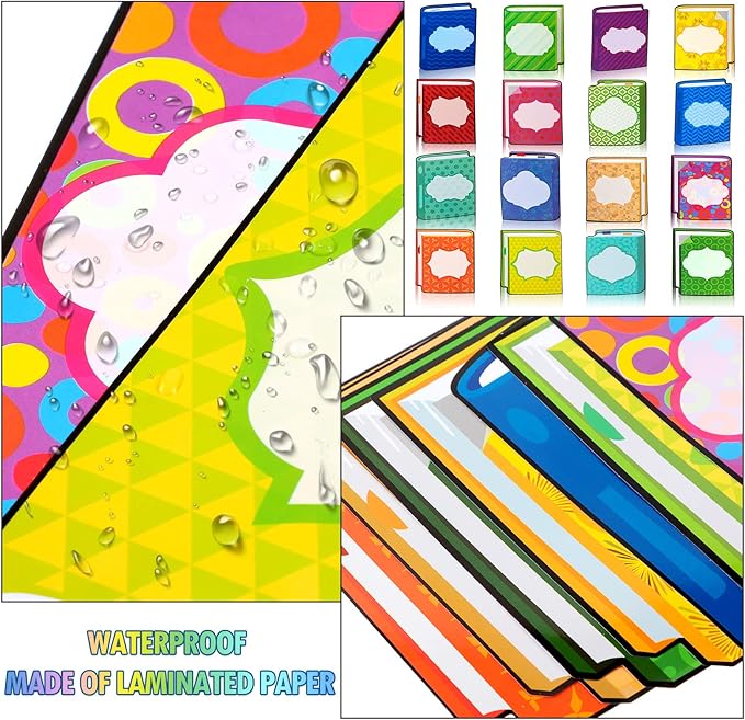 Junkin 48 Pcs Book Cutouts for Bulletin Board Library Decor for Back to School Reading Bulletin Board Decorations Back to School Cutouts DIY Craft Set First Day of Classroom Decorations Supply