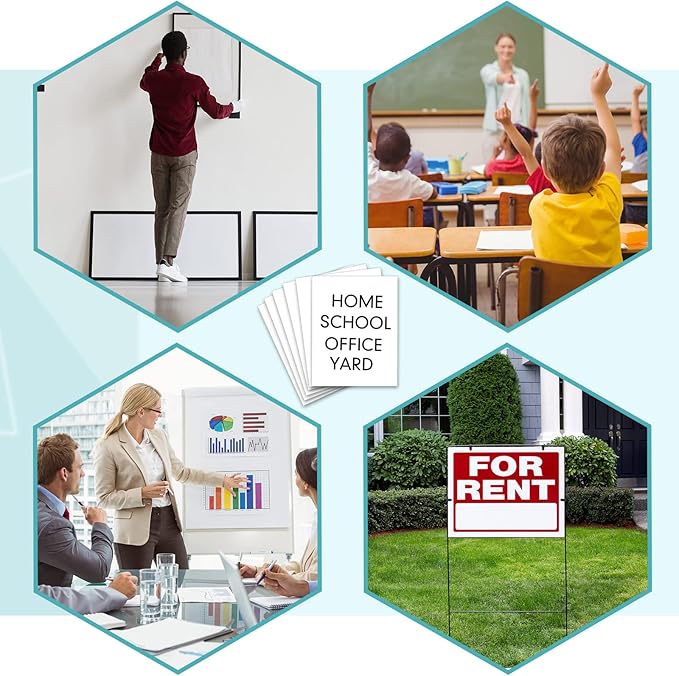 Kathfly 6 Pack Large White Foam Boards 30 x 40 x 3/16" Thick Acid Free Foam Core Board Double Sided Rigid Poster Foamboard for Art Craft Projects Presentation Signage Painting Wedding School Display