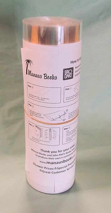15 Yard Brodart Just-a-Fold III Rolls 3 Pack Combo 9" - 10" - 12" Archival Book Covers