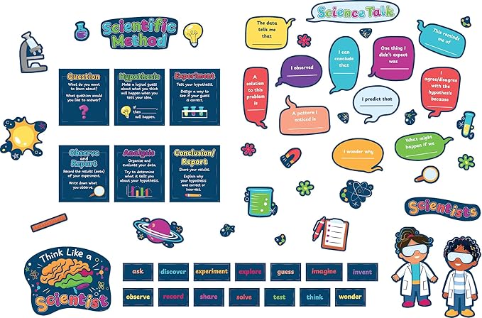 Teacher Created Resources Science Talk Bulletin Board (TCR6627)