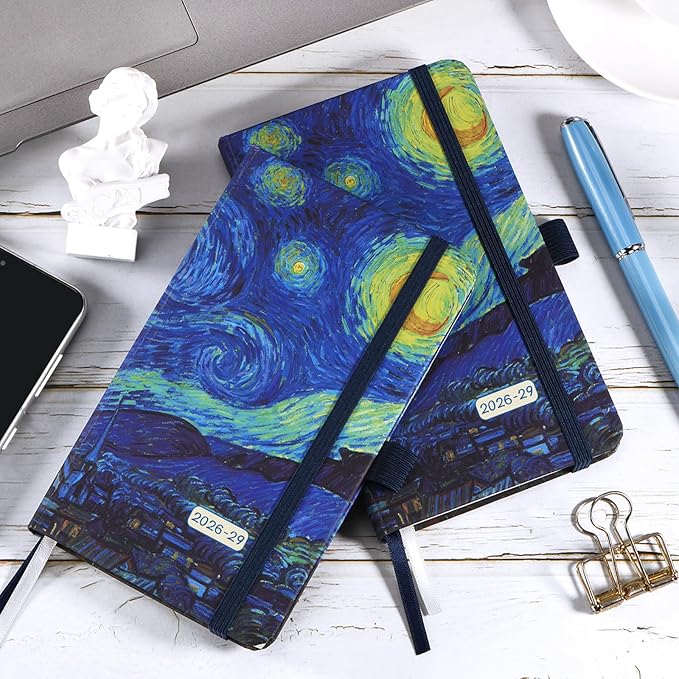 2026-2029 Pocket Planner/Calendar - 3 Year Monthly Planner 2026-2028 from Jul. 2026 - Jun. 2028(36 Months), 3.8" x 6.3", Pen Holder, Inner Pocket and 61 Notes Pages