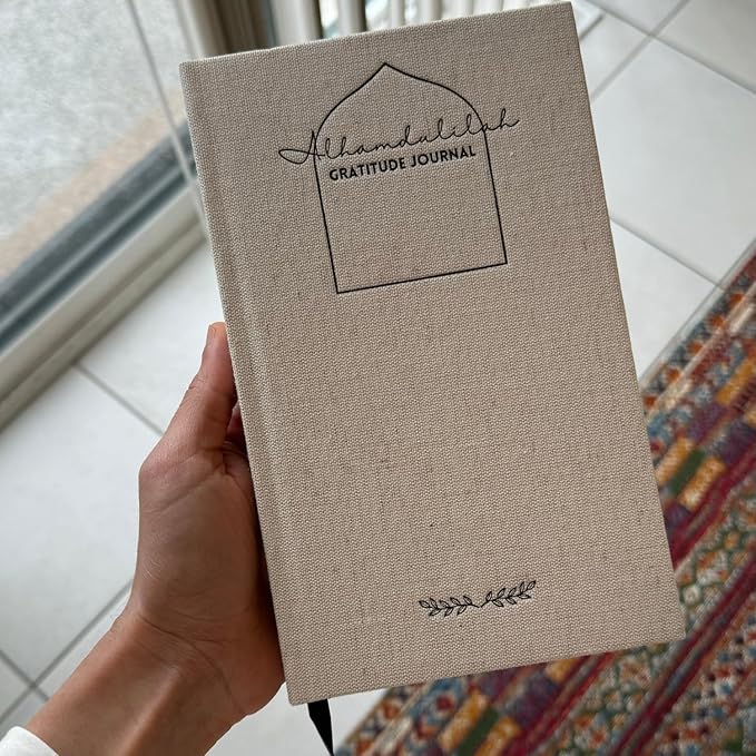 ALHAMDULILLAH JOURNAL: Elevate Mental Health and Wellness with Daily Gratitude | Inspiring Quotes, Monthly Reflections, Habit Tracker, Calendar, and Notes | Empowering Gift for Muslim Men and Women |