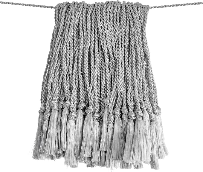 Tassel Depot 100 Floss Bookmark Tassels - Gray