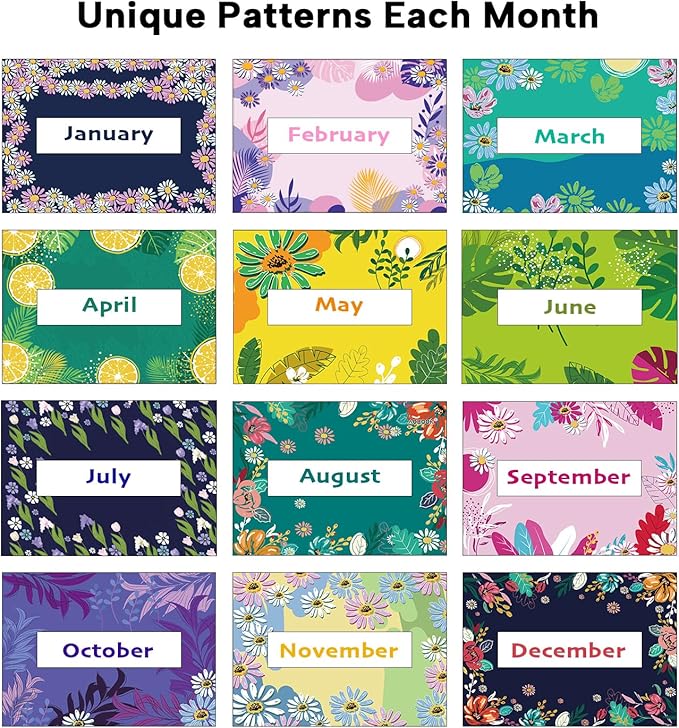 Large 22''x17'' Desk Calendar 2026, Use January to Dec 2026, Big Deskpad Calendar or Extra Large Monthly Organizer Desk/Wall Planner, Colorful Seasonal Designs