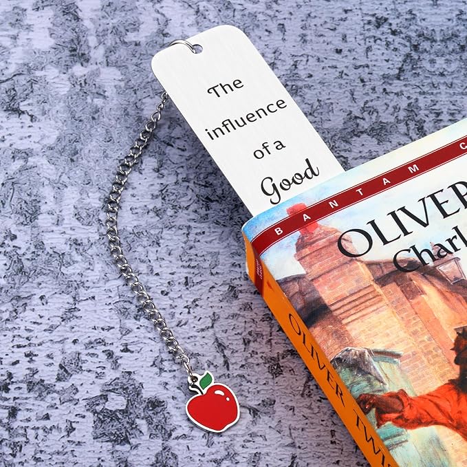 Teachers Valentines Day Gift Bookmark - Appreciation Gifts for Teacher Women Men Thank You Bookamrk from Kindergarten Primary Middle High School Students Boys Girls, Teacher Valentine Gift