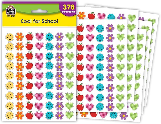 Teacher Created Resources Cool for School Mini Stickers (TCR9325)