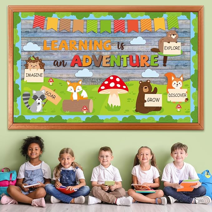 Qyeahkj 17.7in x 20ft Bulletin Board Paper Roll Bulletin Board Background Paper Fade Resistant Classroom Decoration Poster Art Craft Home Wall Education Decor Supplies Patterned Wood Grain