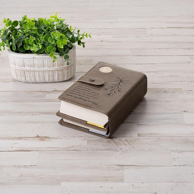Custom Design AA Big Book & 12 Steps and 12 Traditions Book Set Cover, Alcoholics Anonymous Gifts, Fits 2 Hardcover AA Books, AA Coin Holder