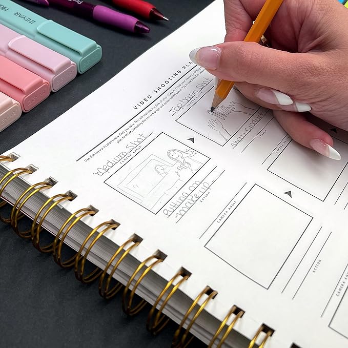 The ULTIMATE YouTube Video Planner (Hard Cover)