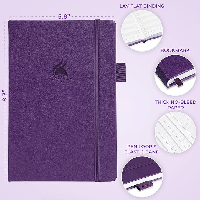 Clever Fox Bill Tracker Notebook – Monthly Bill Payment & Home Finance Organizer with Pocket – Efficient Budget & Expense Planner – Ledger Book to Manage Paying Bills for Saving Money (Purple)