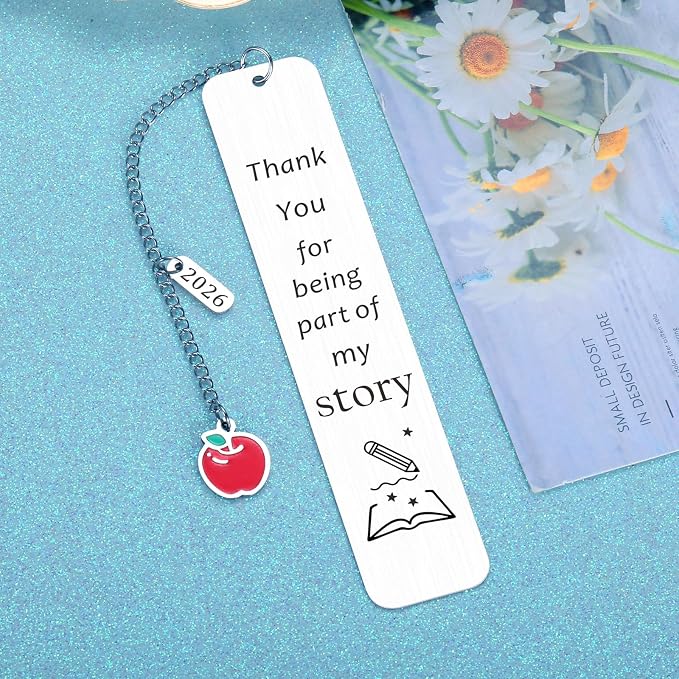Best Teacher Appreciation Gifts for Women Men Teacher Appreciation Gifts Bulk Teacher Gifts Ideas Thank You Bookmark 2026 Gifts for Teacher Women Men Retirement Graduation Birthday Teachers Day Gifts