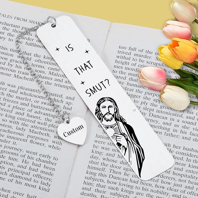 Personalized Christian Bookmarks for Women Men Book Lovers Reader Best Friend Sister Custom Bookmarks Funny Gift for Birthday Valentine's Day Graduation Christmas Wedding Gift for Her Boys Girl