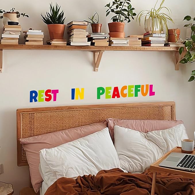 Large Letter Stickers Bulletin Boards Letters Alphabet Stickers Vinyl Self Adhesive Sticker Letters for Poster Bulletin Boards Window Door Mailbox Crafts Classroom Home Decor(Colorful,3 Inch)