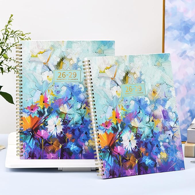 2026-2029 Monthly Planner - 3 Year Monthly Planner, JUL 2026 - JUN 2029, 2026-2029 Calendar Planner with 36 Monthly Tabs, Notes Pages, Inner Pocket, Great for Long-Term Planning