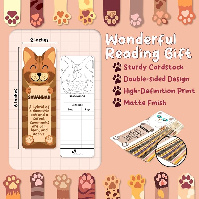 Fun Bookmarks in Bulk for Kids - 100 Pack Kids Book Mark for Reading, Gifts for Students from Teachers, Bookmarks for Boys, Girls, Classrooms Rewards, Reading Incentives
