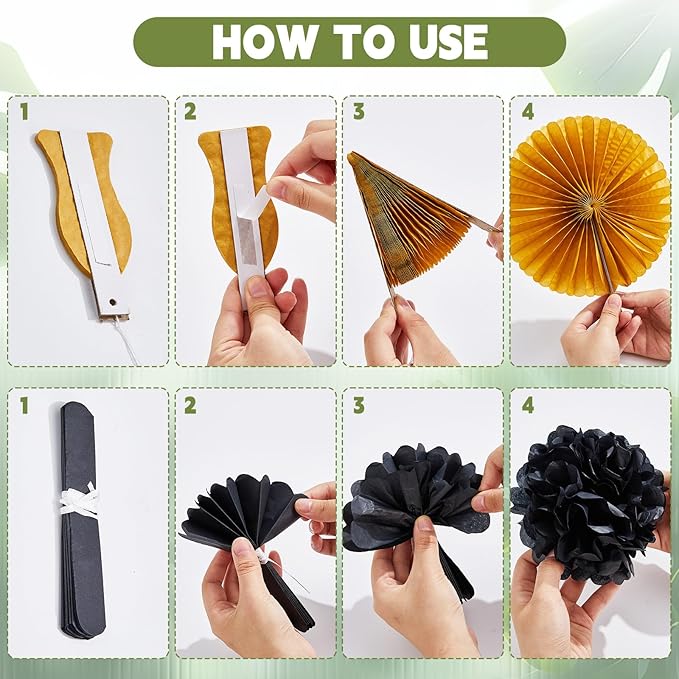 Summer Greenery Bulletin Board Decorations with 3D Tissue Paper Flower Paper Fan Positive Plant Kindness Classroom Bulletin Board Border Greenery Rainbow Cutouts for School Home Chalkboard Supplies